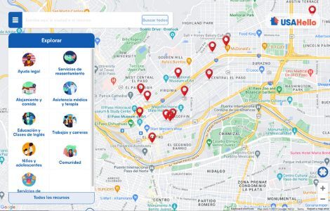 findhello app in spanish for el paso